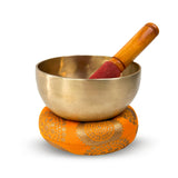 Cuenco Forjado Dorado 7 Metales Liso