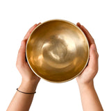 Cuenco Forjado Dorado 7 Metales Liso