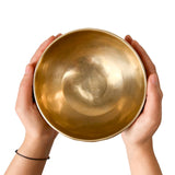 Cuenco Forjado Dorado 7 Metales Liso