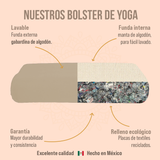 Bolster para Yoga, marca Cudegui