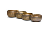 Cuenco de India Torneado Dorado 7 metales