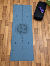 TAPETE DHARA CUDEGUI – TAPETE DE YOGA ANTIDERRAPANTE CON FIBRA DE COCO Y CAUCHO NATURAL