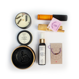Kit Limpieza Áurica – Palo Santo, Brisa, Vela y Cuenco o campana