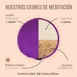 Zafu o cojín de Meditación Liso Marca Cudegui