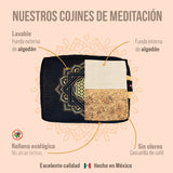 Zafu Rectangular o cojín de meditación de protección, marca Cudegui