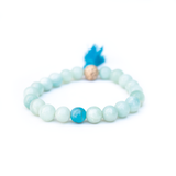 Pulsera Japamala budista Oceano Infinito, marca Cudegui