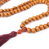 Japamala Sadhu 108 Cuentas de Madera – Collar para Meditación y Mantras Artesanal Cudegui
