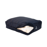 Zafu Rectangular o cojín de meditación Negro Sadhu, marca Cudegui