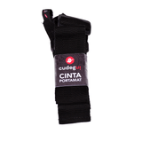 La Cinta Portamat Negra, o portatapete es perfecta para todos los mats de Yoga de medida estándar o un tapete de hasta 8 mm de grosor, y de .75 cms de altura. Puedes usarla con tapetes de yoga económicos, o de marcas conocidas y de distintos grosores