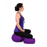 Mini Bolster, cojines de apoyo para meditar, marca Cudegui