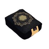 Zafu Rectangular o cojín de meditación de protección, marca Cudegui