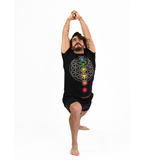 Playera Chakras para hombre ,Marca Cudegui