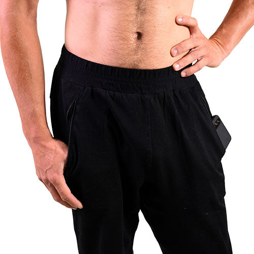 Pantalon Jogger Negro para Hombre Marca Cudegui Extra Chico