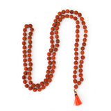 Japamala o rosario hinduista de rudraksha