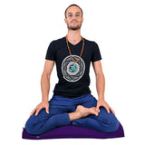 Zabuton Morado, marca Cudegui