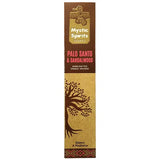 Incienso de Palo Santo y Sandalo, marca Mystic Spirits