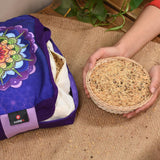 Zafu Rectangular o cojín de meditación de chakras, marca Cudegui