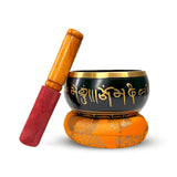 Cuenco de India Torneado Negro 7 Metales