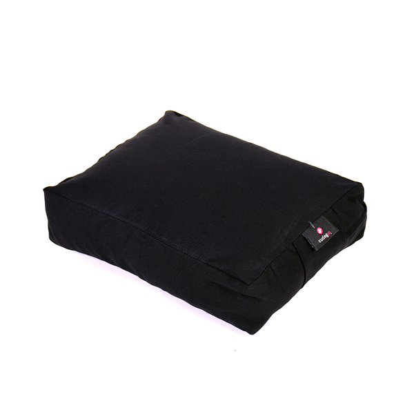 Zafu Rectangular o cojín de meditación Negro, marca Cudegui