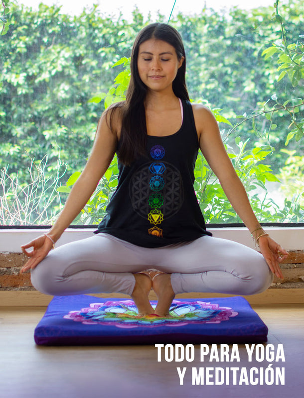 Manta para yoga de algodón | Ecoyoga