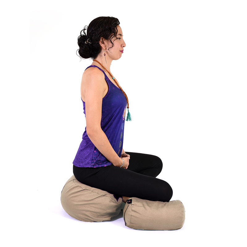 Mini Bolster, cojines de apoyo para meditar, marca Cudegui