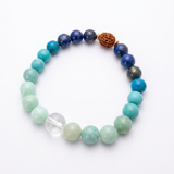 Pulsera Japamala  budista Oceano Infinito, marca Cudegui