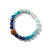Pulsera Japamala  budista Oceano Infinito, marca Cudegui