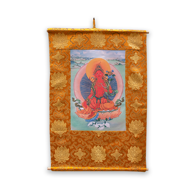 Thangka Tara - lienzo de Buda femenina Tara, manifestación reproducción en canvas