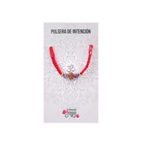Pulsera de Hilo Rojo Amatista
