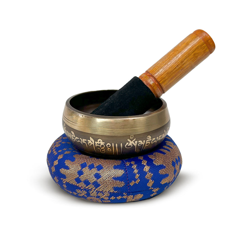 Cuenco Mini de Bronce  Grabado 8 cm
