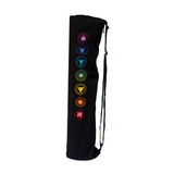 Portamat Black Chakras o bolsa para tapete de Yoga