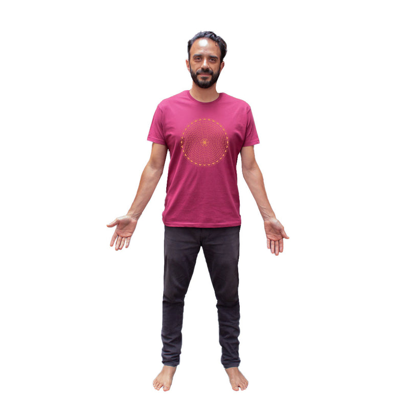 Playera para Hombre  Mandala ,Marca Cudegui